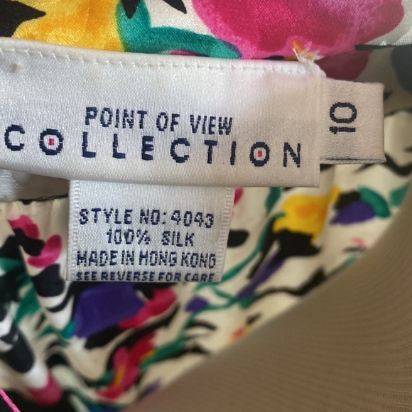 {Point of View Collection} Vintage Silk Dress - Picture 5 of 5